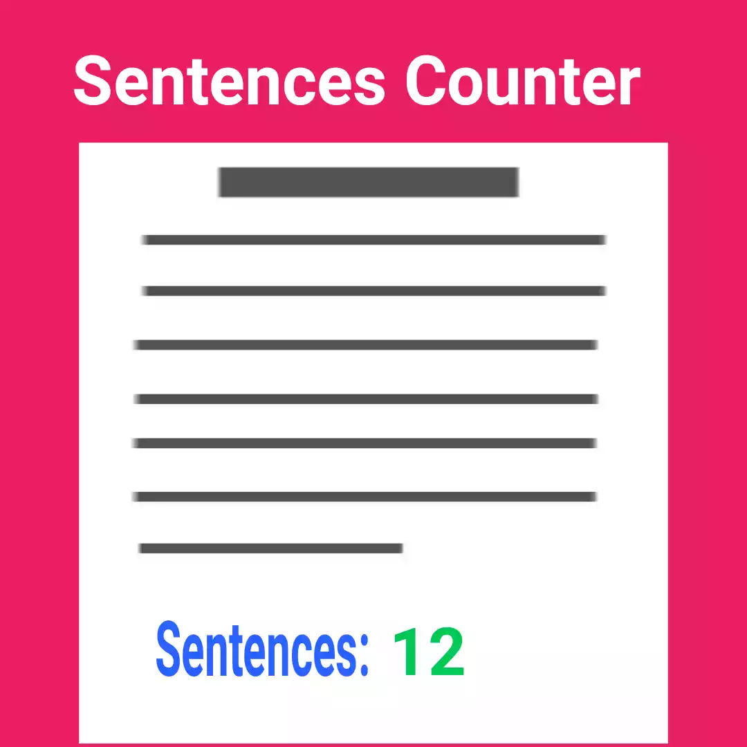 Sentences Counter