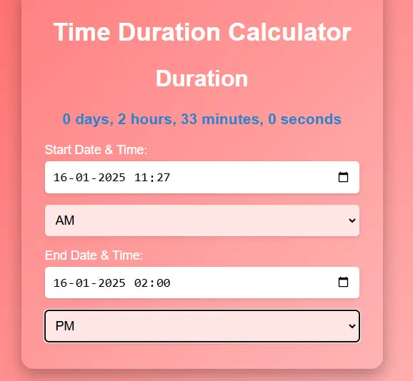 time-duration-calculator